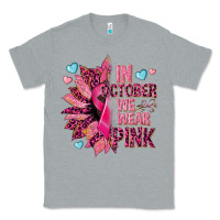 Heather Grey In october we wear pink Classic Tee - NancyCooperArtShop