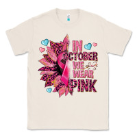 Natural In october we wear pink Classic Tee - NancyCooperArtShop