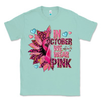 Seafoam In october we wear pink Classic Tee - NancyCooperArtShop