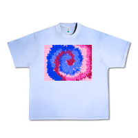 Grape Ice tie dye background colourful leopard 3200x2400 Urban Heavy Tee - AdoDesignShop