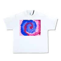 White tie dye background colourful leopard 3200x2400 Urban Heavy Tee - AdoDesignShop