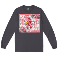Smoke cancer words Long Sleeve Tee - MaliasSmallBusiness