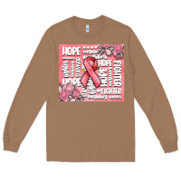 Toasted Coconut cancer words Long Sleeve Tee - MaliasSmallBusiness