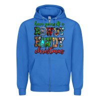 True Royal Have yourself a rowdy howdy Christmas Zipper Hoodie - NancyCooperArtShop