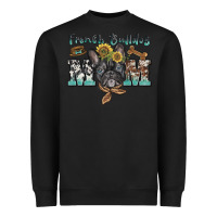 Black french bulldog mom Heavyweight Sweatshirt - BarkalooDesign