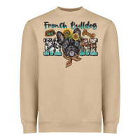 French Bulldog Mom Heavyweight Sweatshirt | Teevron