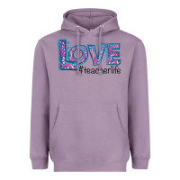 Lavender love teacher life Heavyweight Hoodie - Bettercallsaul
