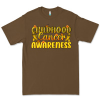 Cacao Childhood Cancer Awareness Premium Tee - texasbilliewilder