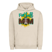 Pigment French Oak Football Mom mother's day Urban Hoodie - HowdyJamesFarm