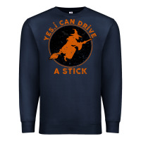 Navy Halloween Witch Premium Sweatshirt - Bettercallsaul