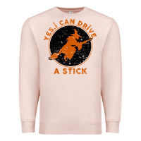 Pale Pink Halloween Witch Premium Sweatshirt - Bettercallsaul