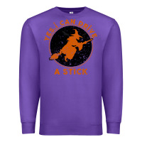 Purple Halloween Witch Premium Sweatshirt - Bettercallsaul