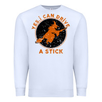 White Halloween Witch Premium Sweatshirt - Bettercallsaul