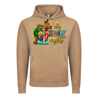 Vintage Coffee oh holy night with sunflower and cross Vintage Hoodie - AdoDesignShop