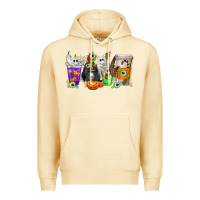 Pina Colada Halloween Coffee Cups Premium Hoodie - texasbilliewilder