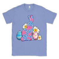 Colony Blue easter bunny wıth easter eggs Classic Tee - AdoDesignShop