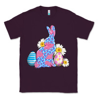 Plum easter bunny wıth easter eggs Classic Tee - AdoDesignShop