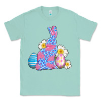 Seafoam easter bunny wıth easter eggs Classic Tee - AdoDesignShop