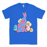 True Royal easter bunny wıth easter eggs Classic Tee - AdoDesignShop
