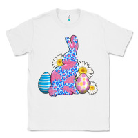 White easter bunny wıth easter eggs Classic Tee - AdoDesignShop
