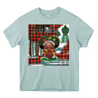 Arona Christmas African girl Heavy Core Tee - BarkalooDesign