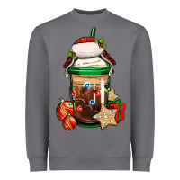 Storm Christmas vacation trapper hat coffee cup Heavyweight Sweatshirt - Jasminsmagicworld