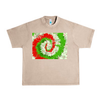 French Oak tie dye background christmas 3200x2400 Urban Heavy Tee - AdoDesignShop
