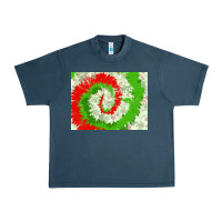 Midnight Navy tie dye background christmas 3200x2400 Urban Heavy Tee - AdoDesignShop