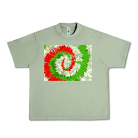 Oil Green tie dye background christmas 3200x2400 Urban Heavy Tee - AdoDesignShop