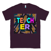 Plum Teacher Day Classic Tee - LillyAllenDesigns