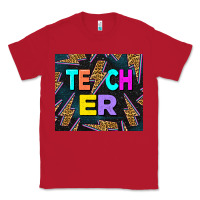 Red Teacher Day Classic Tee - LillyAllenDesigns