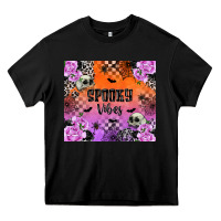 Black spooky vibes Heavy Core Tee - texasbilliewilder