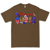 Cacao American nurse Premium Tee - Zillion Design Studio