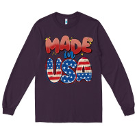 Plum made in usa Long Sleeve Tee - MaliasSmallBusiness