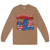 Toasted Coconut made in usa Long Sleeve Tee - MaliasSmallBusiness
