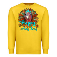 Lemon happy turkey day sunflower Premium Sweatshirt - RanaPortraitStore