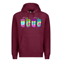 Burgundy loaded tea coffee Premium Hoodie - JahusDesignShop