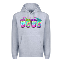 Heather Grey loaded tea coffee Premium Hoodie - JahusDesignShop