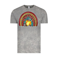 Cloud Rock softball rainbow Vintage Tee - Artiststas