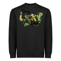 Black st. patricks day very lucky cma Heavyweight Sweatshirt - BarkalooDesign