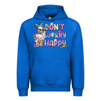 Cobalt Don't worry be happy Easter Urban Hoodie - CowGirlArtShop