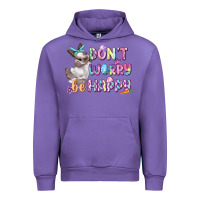 Tulip Don't worry be happy Easter Urban Hoodie - CowGirlArtShop