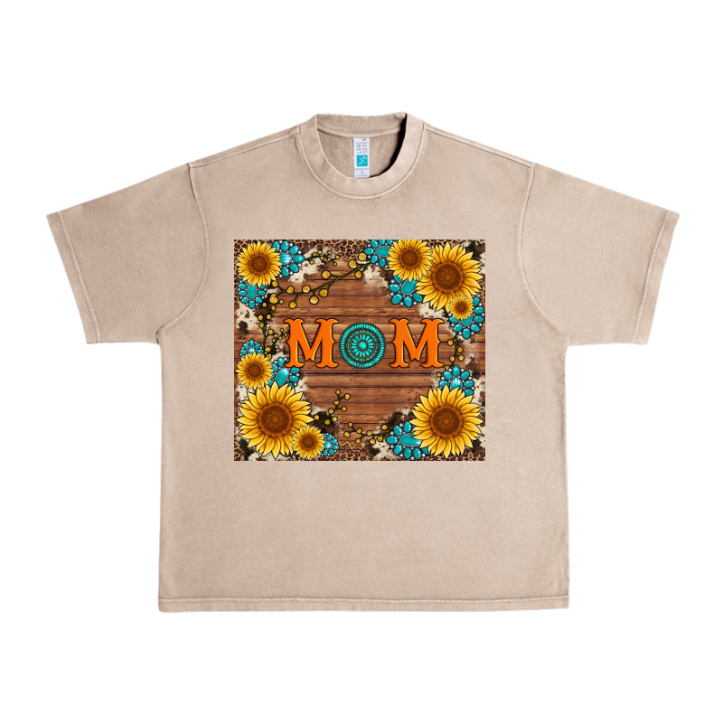 Sunflower Gemstone And Mom With Cowhide Urban Heavy Tee by Artiststas | Teevron