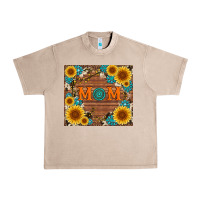 French Oak sunflower gemstone and mom with cowhide Urban Heavy Tee - Artiststas
