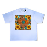 Grape Ice sunflower gemstone and mom with cowhide Urban Heavy Tee - Artiststas