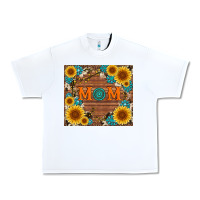 White sunflower gemstone and mom with cowhide Urban Heavy Tee - Artiststas