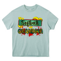 Arona softball grandma with leopard Heavy Core Tee - Zillion Design Studio