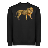 Black lion Heavyweight Sweatshirt - LillyAllenDesigns