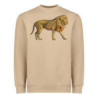 Mushroom lion Heavyweight Sweatshirt - LillyAllenDesigns