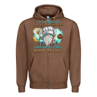 Chestnut A Pinch Of Patience a Das Of Kindness Zipper Hoodie - MaliasSmallBusiness